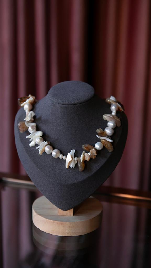 Чокер "NATURE" brown