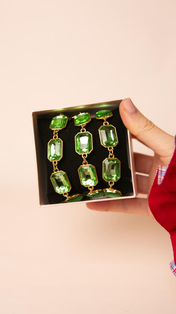 Чокер "ICONIC" green