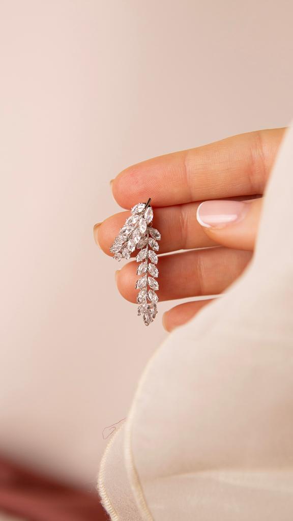 Серьги "FROZEN" silver