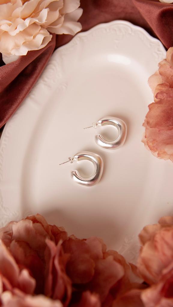 Серьги "CLOVER" silver