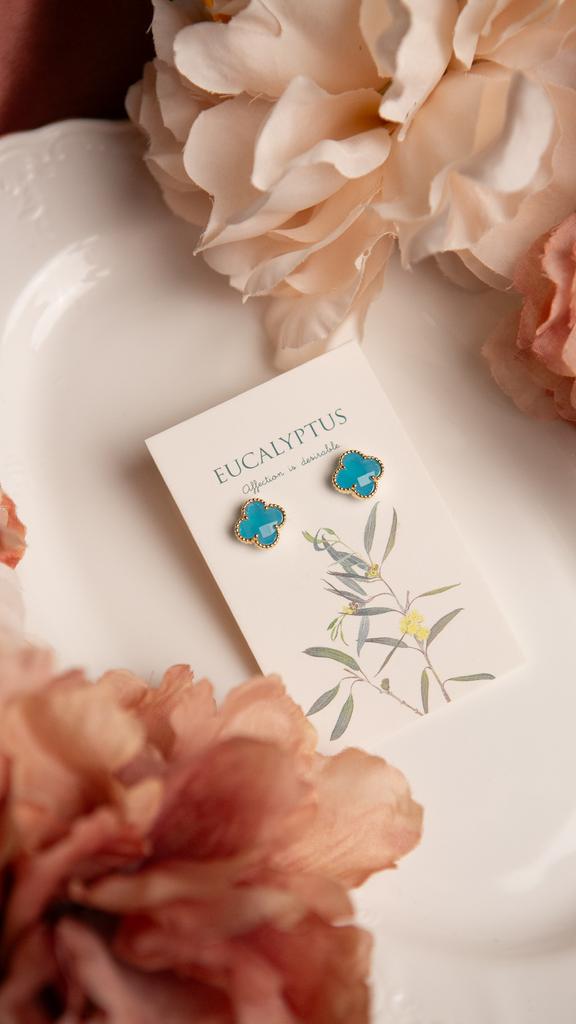 Серьги "ISABEL" blue