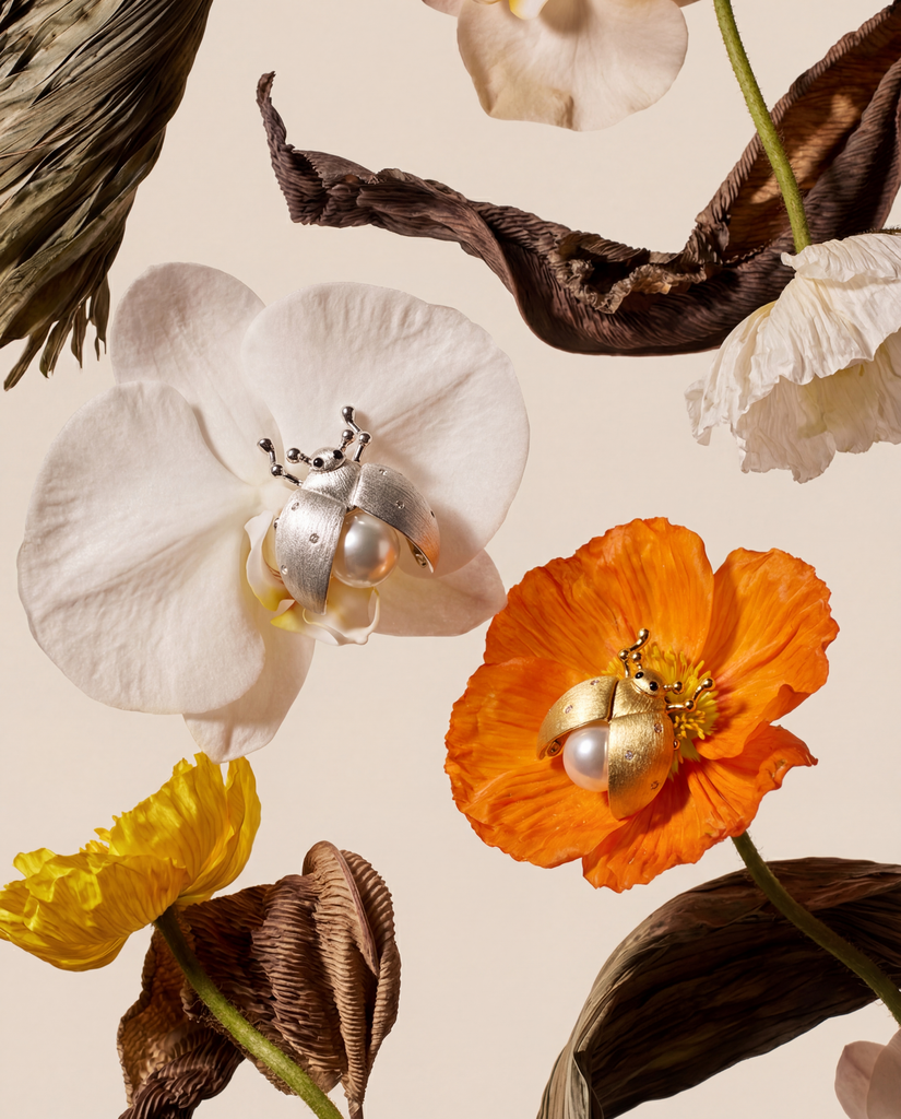 Брошь "BUG" silver