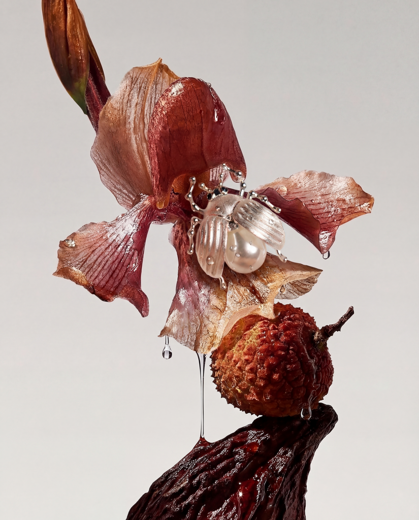 Брошь "BUG 2.0" silver