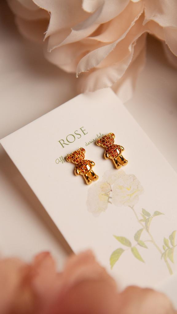 Серьги "TEDDY"