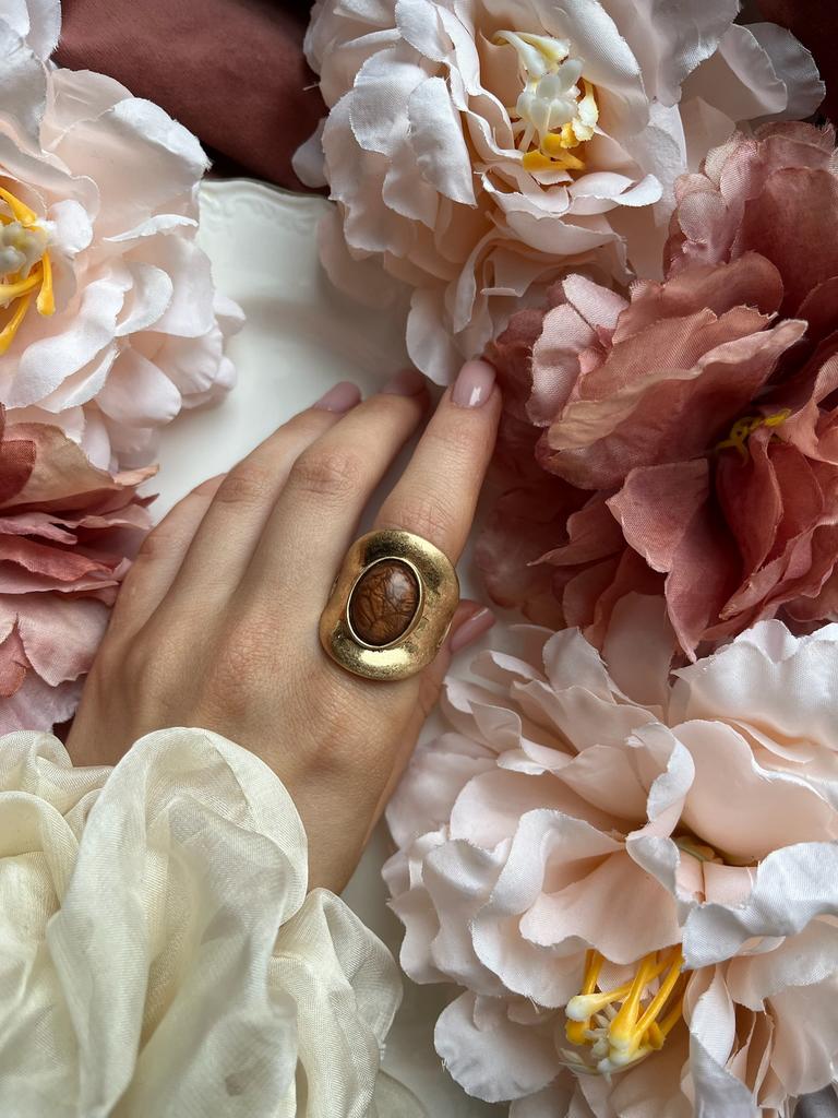 Кольцо "BROWN"