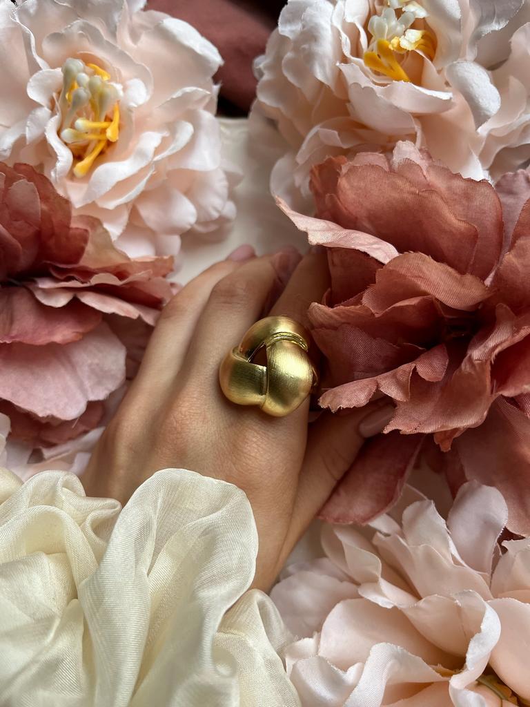 Кольцо "TRI" gold