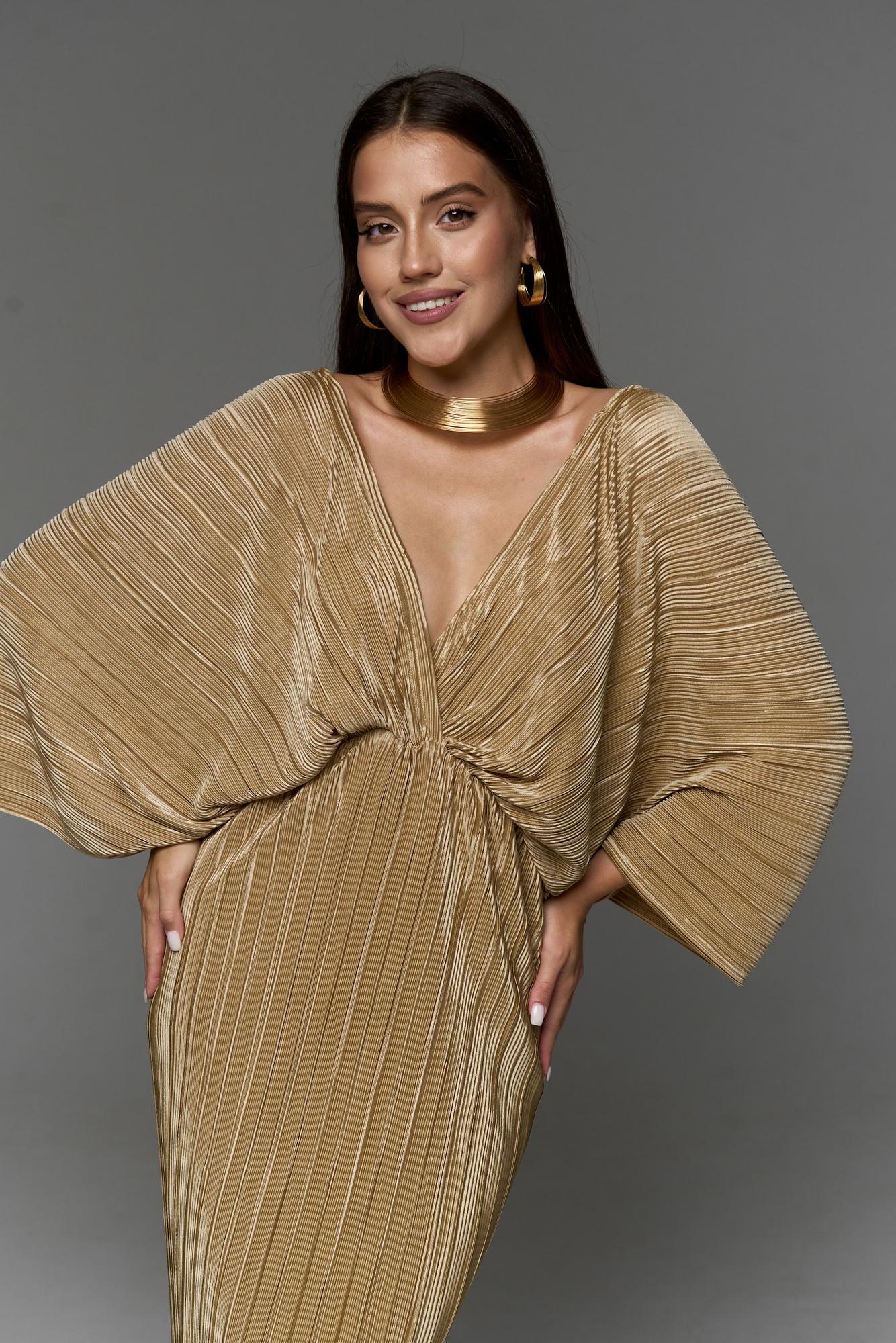 Платье «Джаз» золото