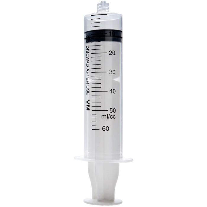 Vogt Medical шприц одноразовый стерильный, трехкомпонентный, 50/(60) мл Луер Лок с иглой 21 G (0,8x40мм)