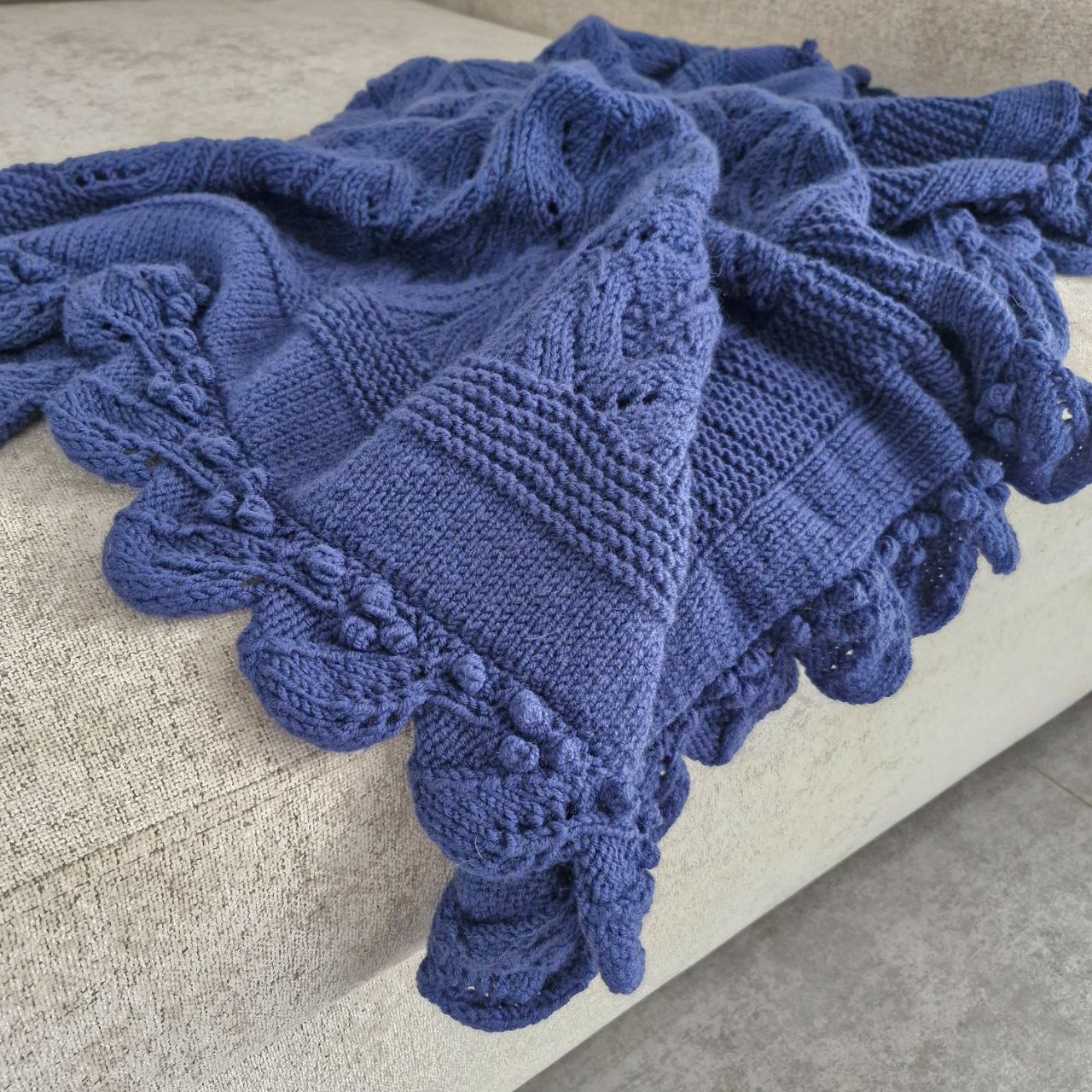 МК "Плед с шишечками"