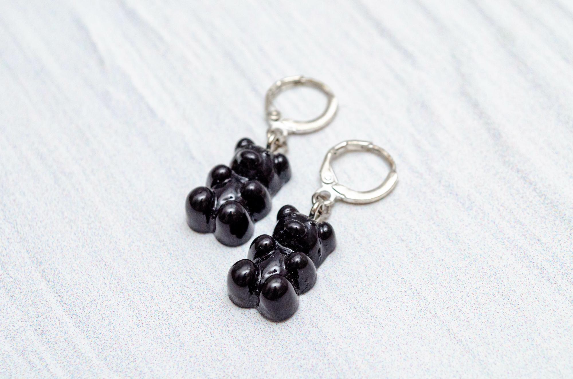 Серёжки с мишками K23E12