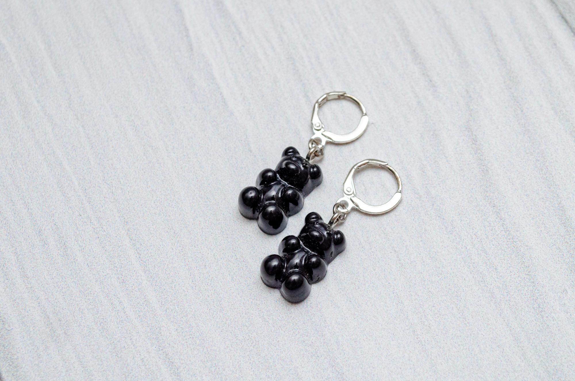 Серёжки с мишками K23E12