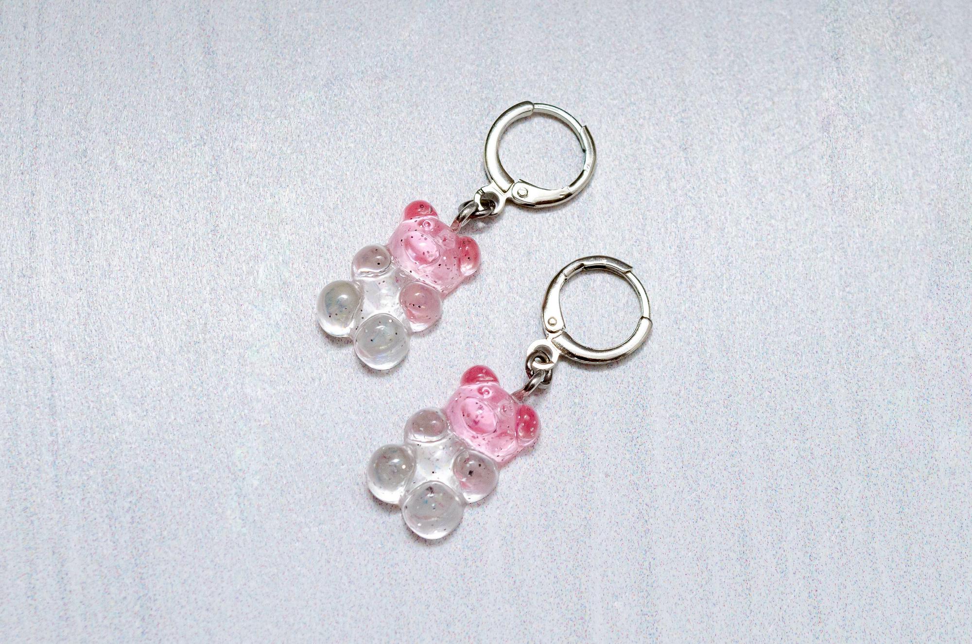 Серёжки с мишками K23E18