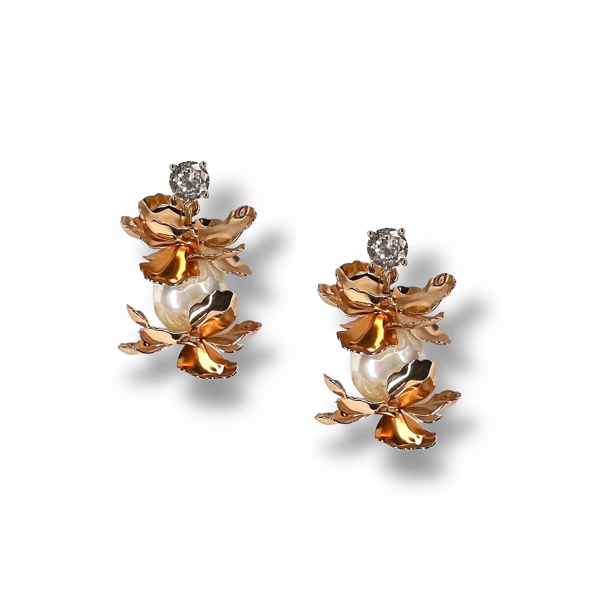 Серьги ""Summer Flower III""