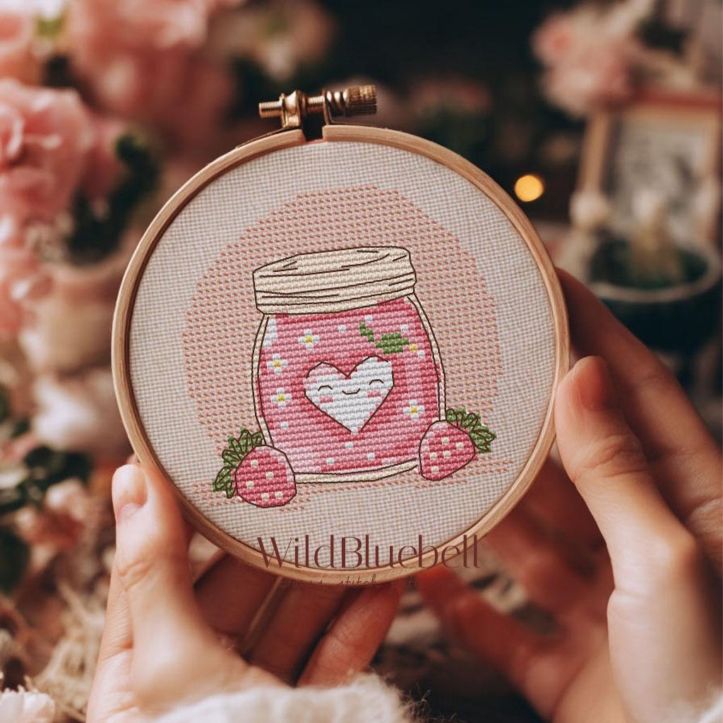 Сладко. Электронная схема вышивки крестиком