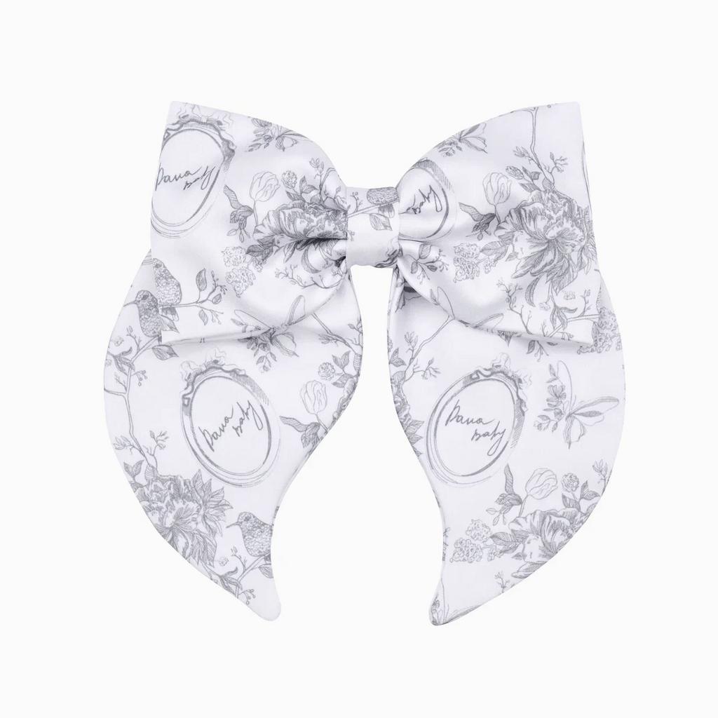 Бант на заколке "Lovely/Classic Vintage"  цвет: серый