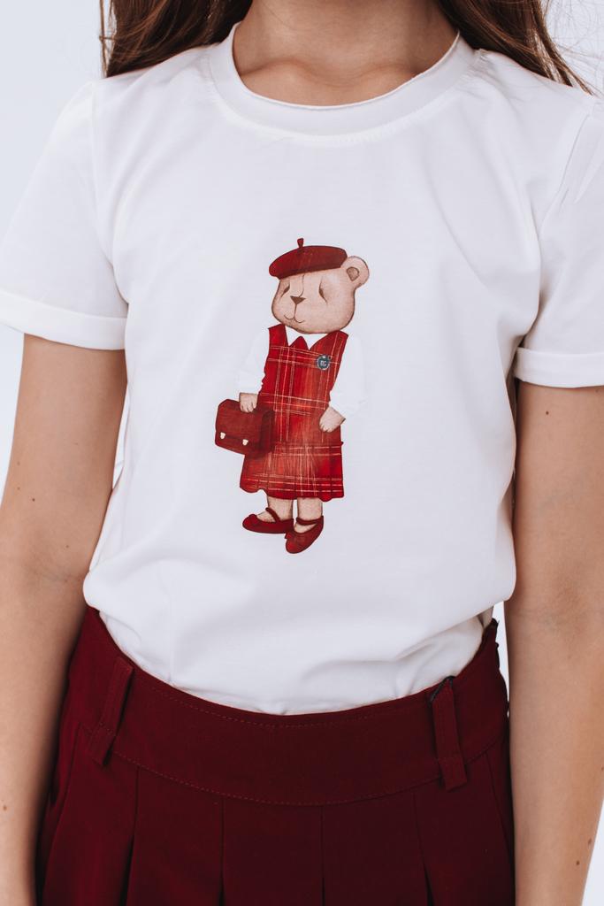 Футболка Stefani wine red