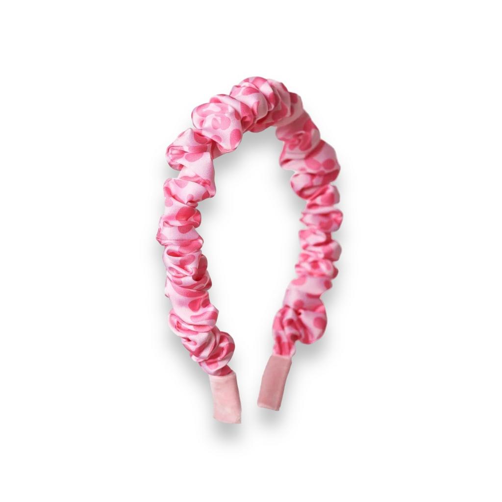 Ободок Bonjor Leopard Pink