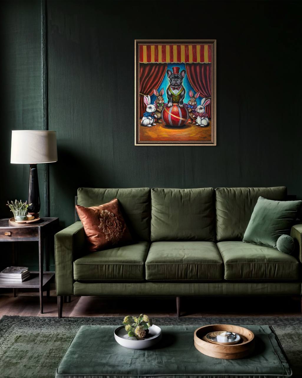 Картина «Цирк», 60х80