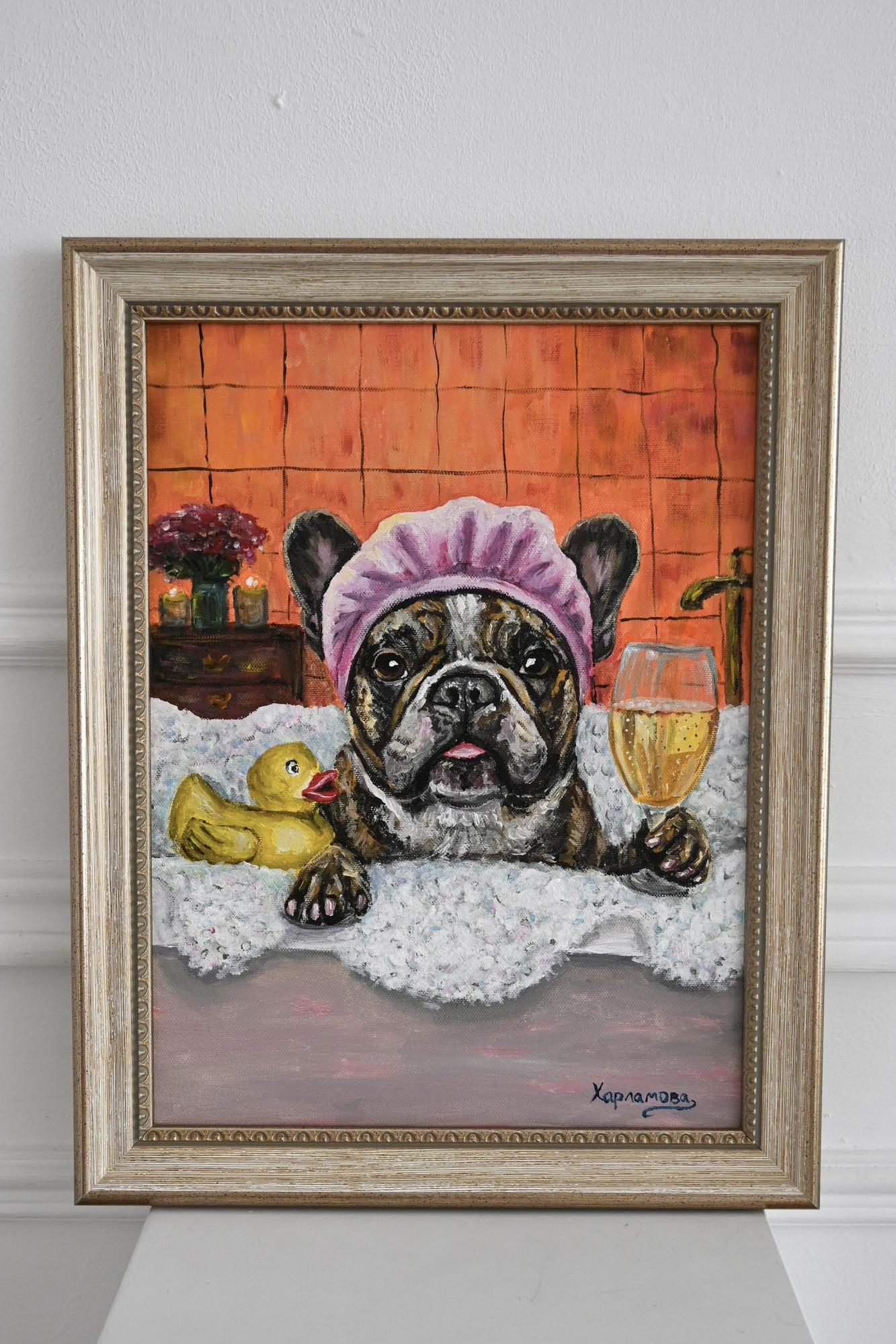 Картина «Пузырики», 30х40