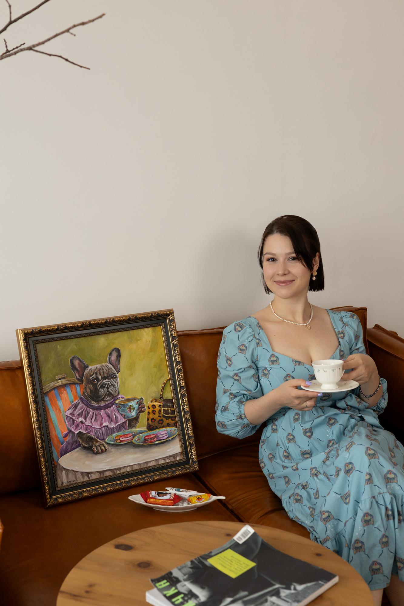 Картина «Милочка», 40х40