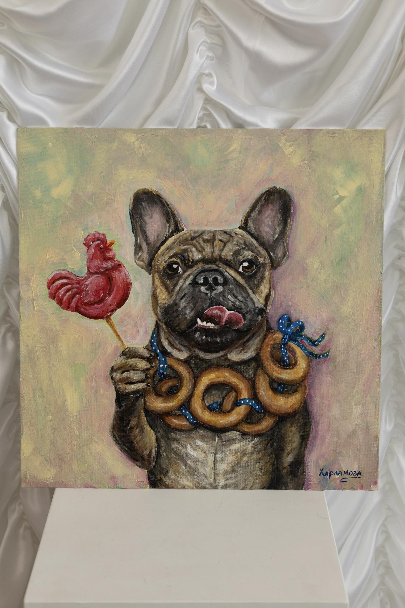 Картина «Ярмарка», 40х40