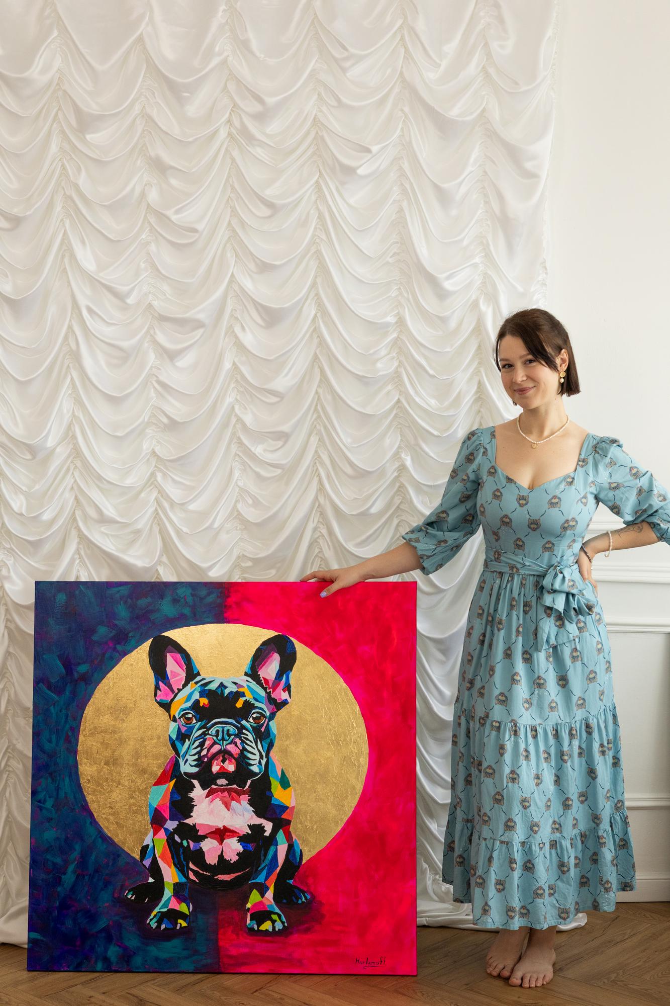 Картина «Я — солнце», 100х100