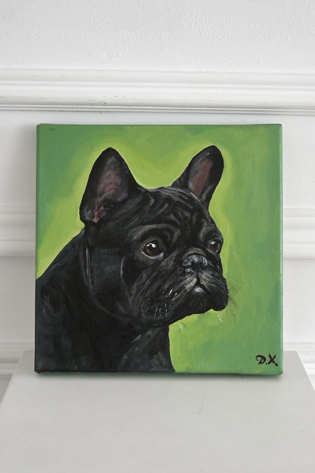 Картина «Черная пантера», 25х25