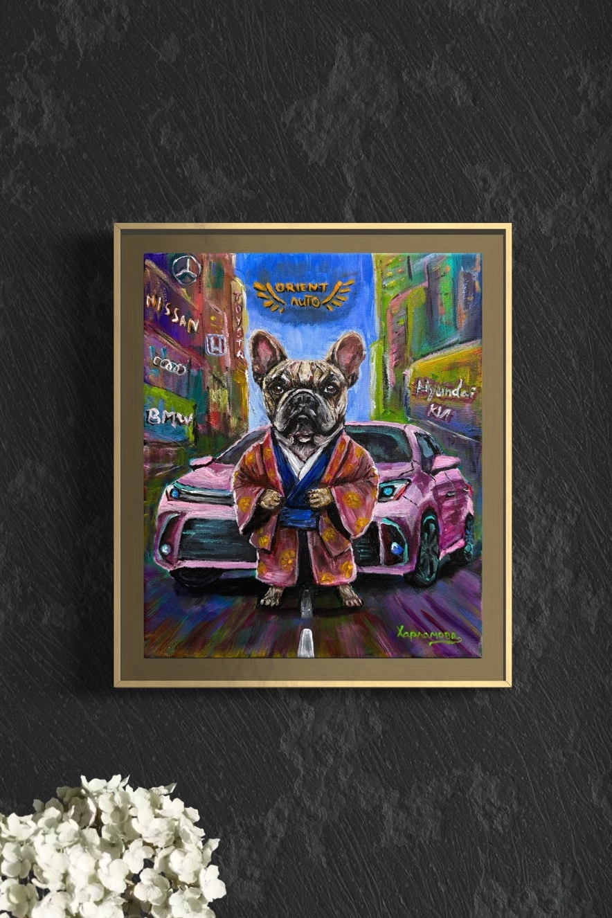 Картина «Гонщик», 30х40