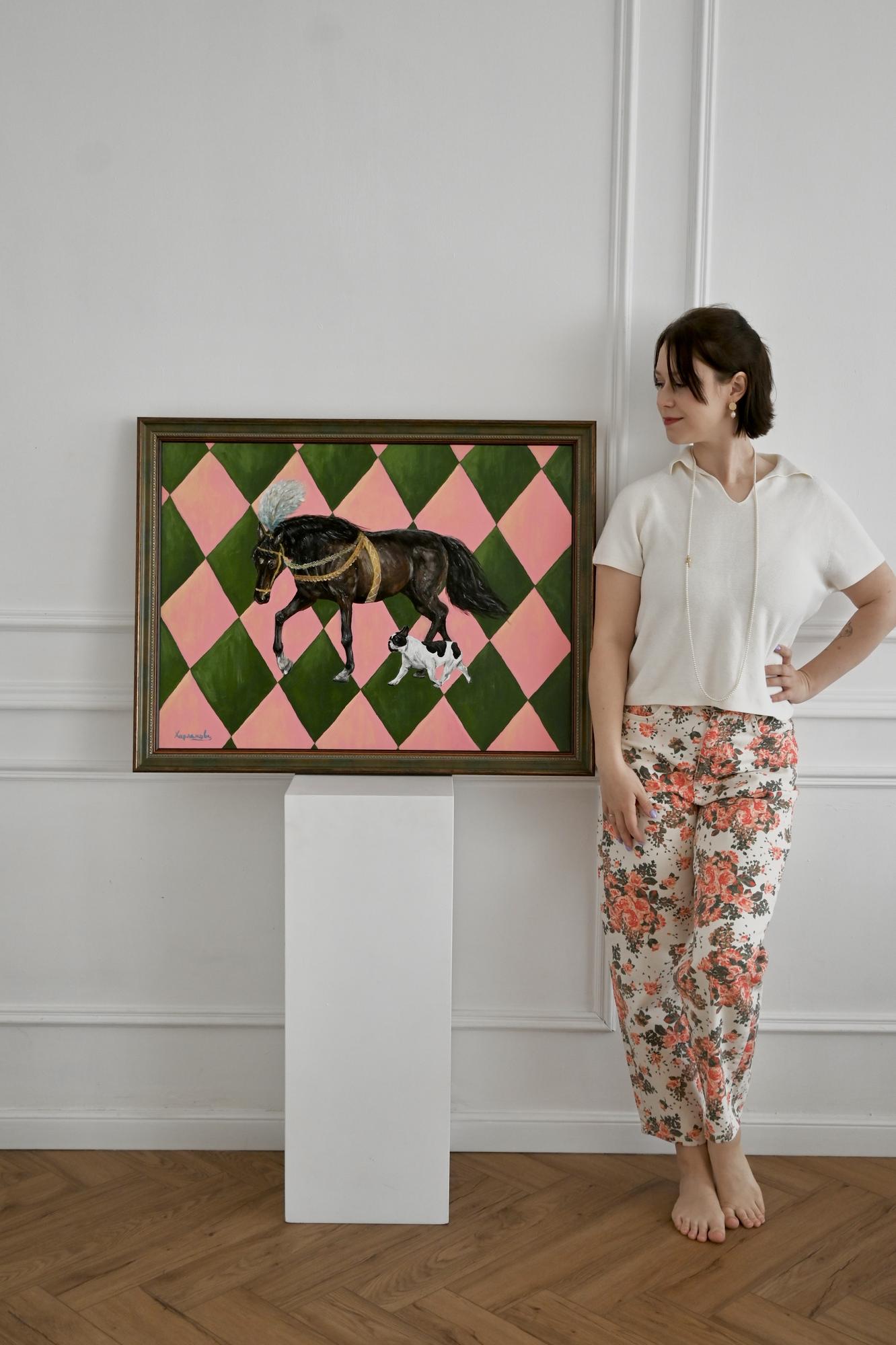 Картина «Элегантный шаг», 60х80