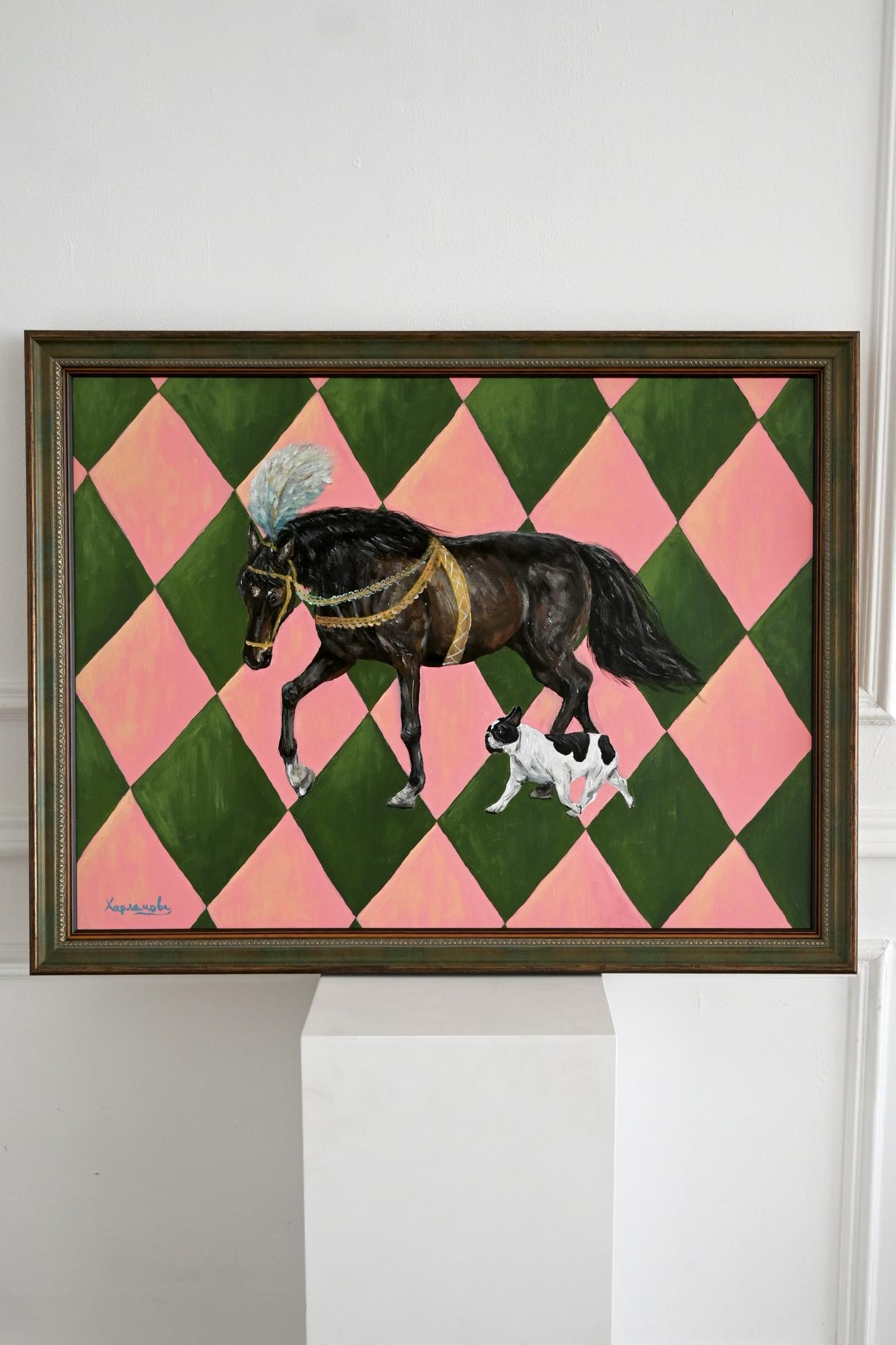 Картина «Элегантный шаг», 60х80