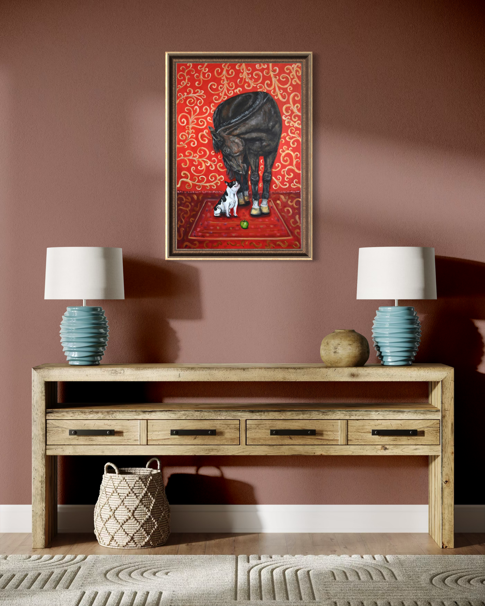 Картина «Взгляд», 90х60