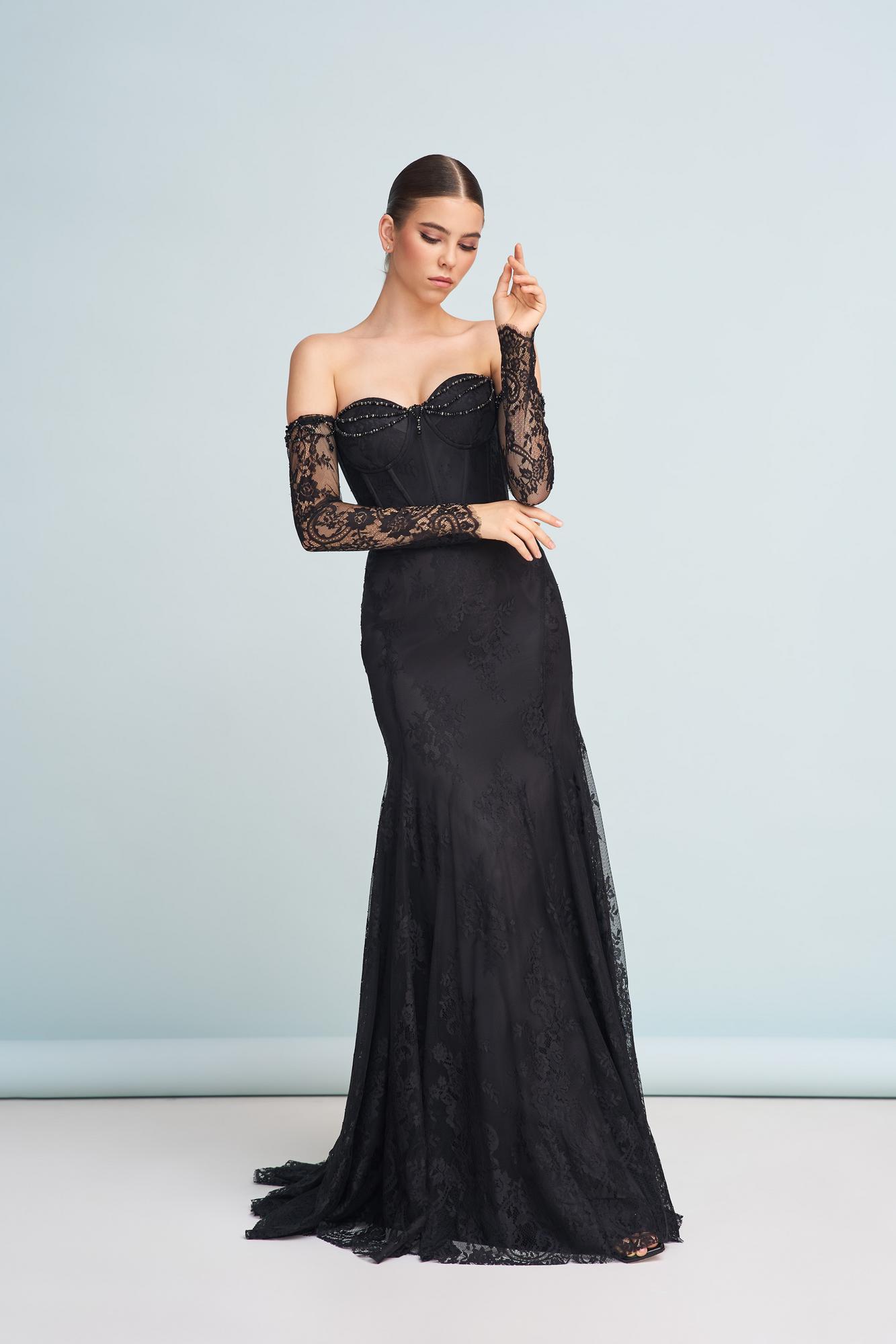 Вечернее платье Крис 578-02 black