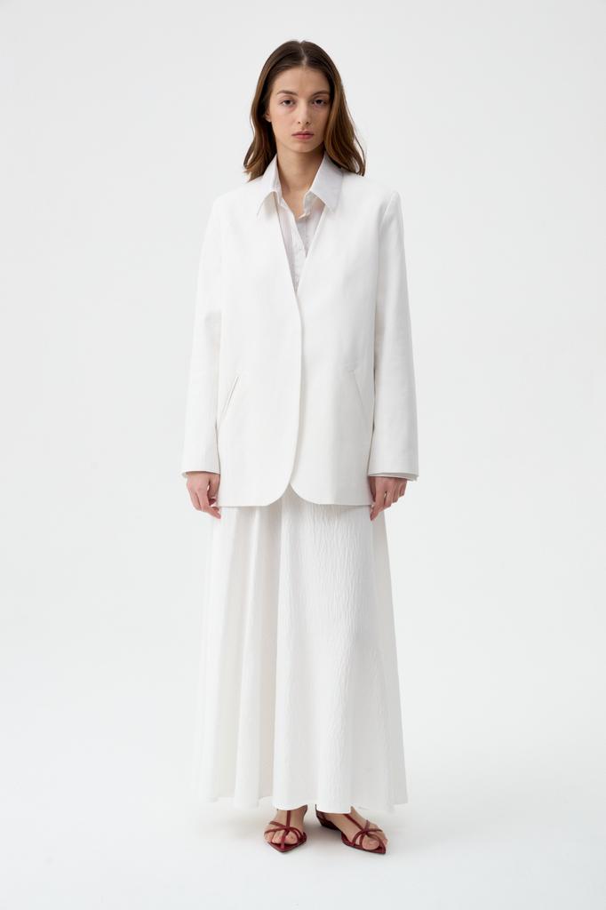 Preston без воротника белый