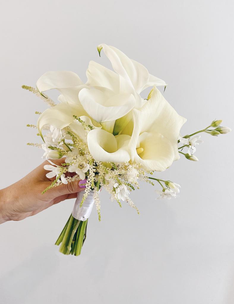 Букет Невесты "Белые Каллы"