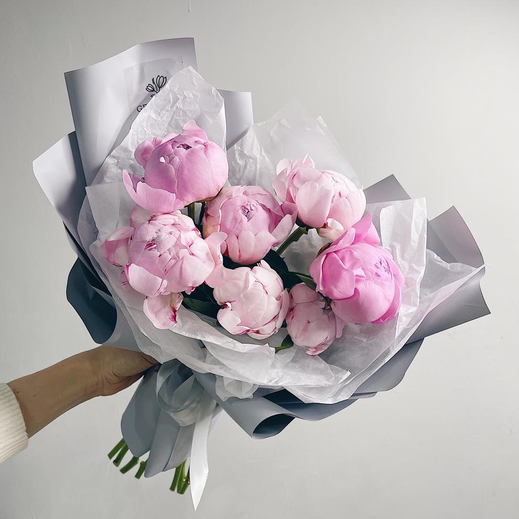 Нежные Пионы (7 шт)