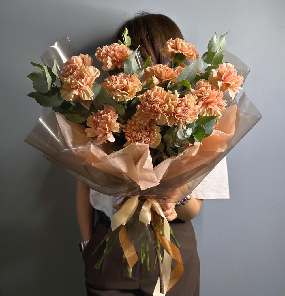 Кленовая Карамель (Букет из Карамельных Диантусов)