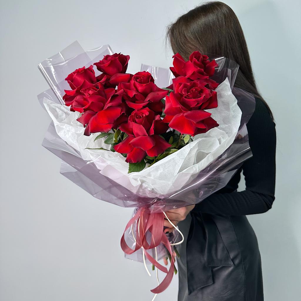 Премьер (Бордовые Франузские Розы)