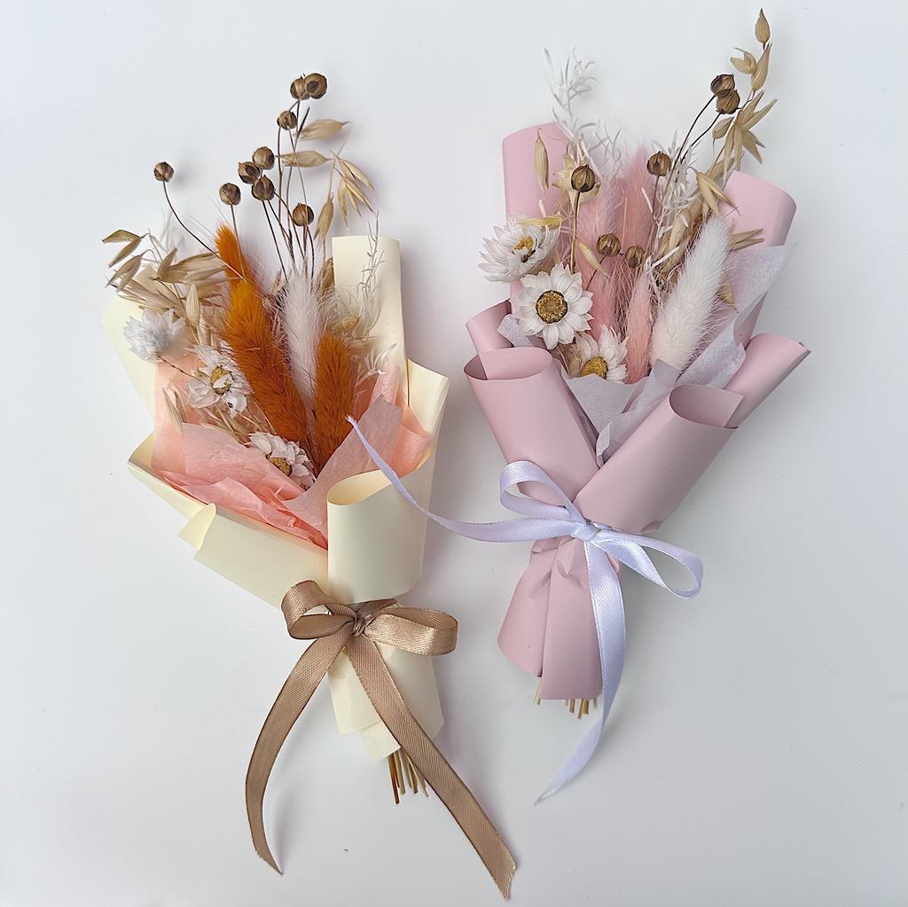 Мини-букет Комплимент из Сухоцветов