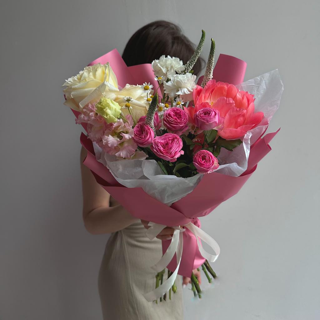 Кэнделайт (Пион Корал Шарм, пионовидные розы)