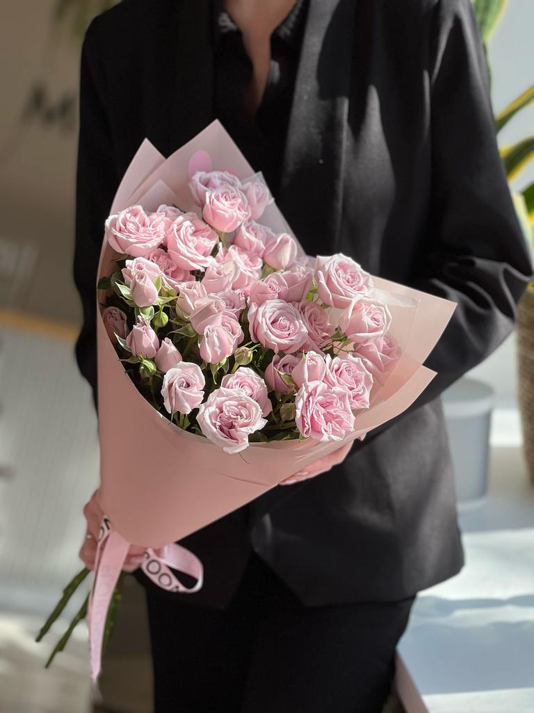 КУСТОВАЯ РОЗА (Розовая)