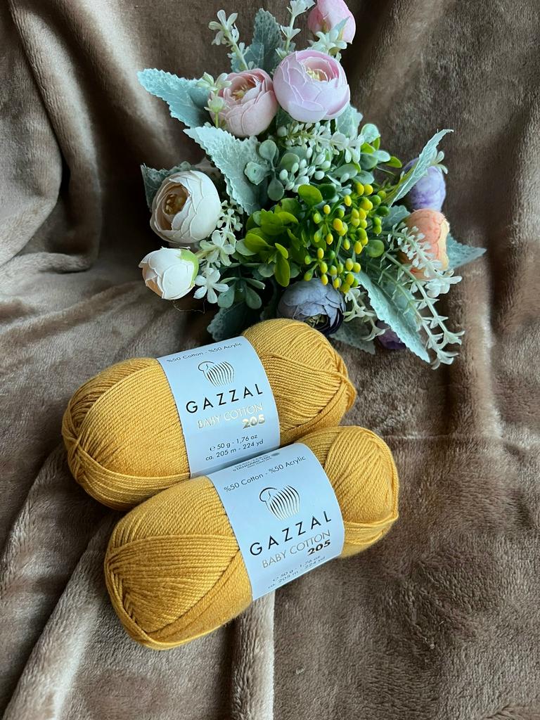 Gazzal Baby Cotton 205, цвет 522