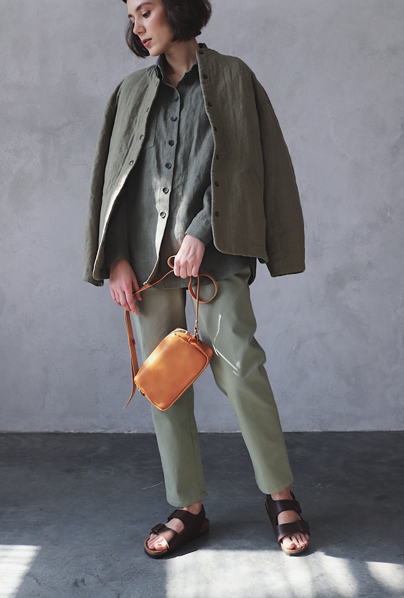 Сумка Йоко ручного окрашивания