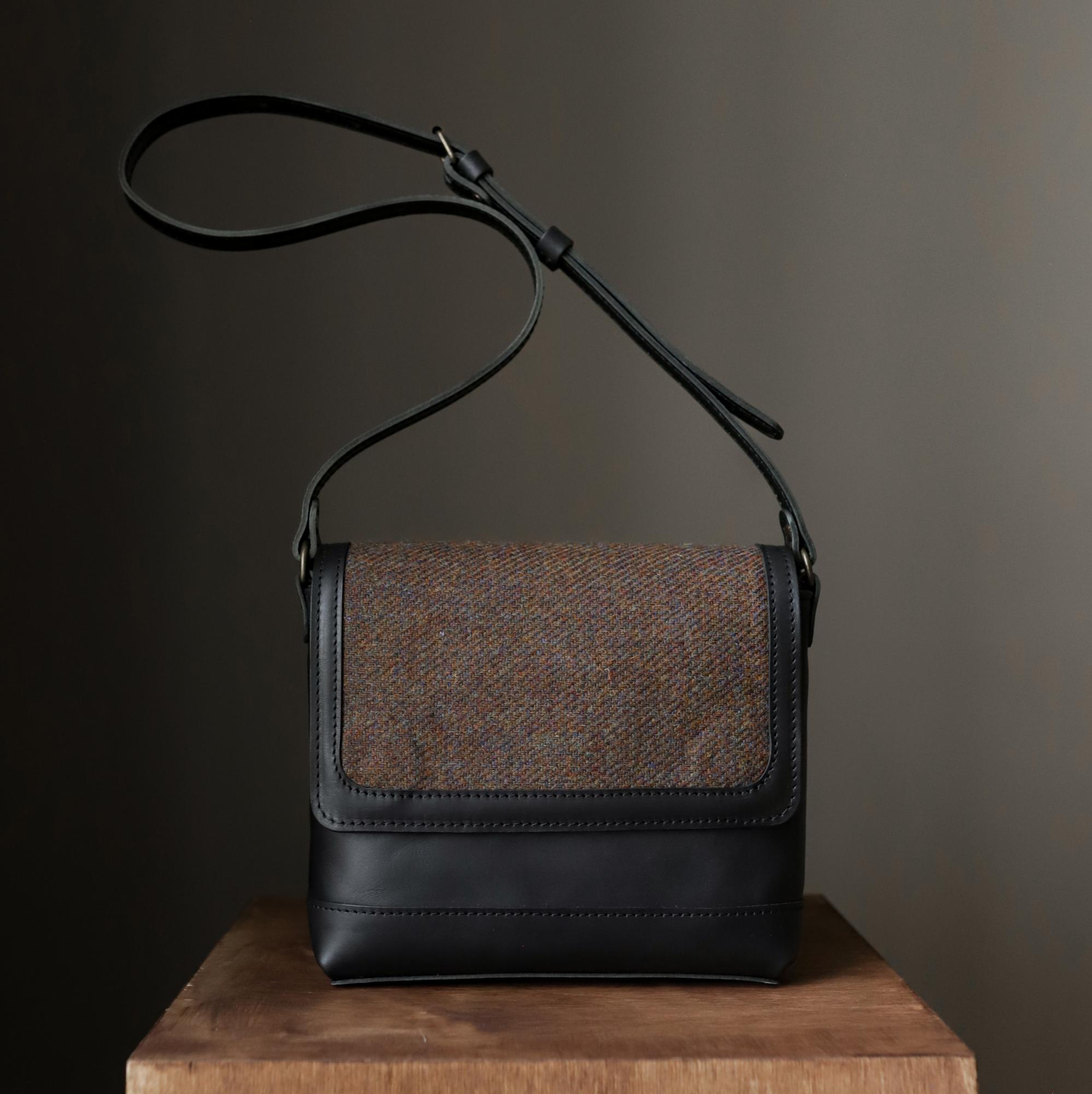 Сумка почтальона «Графит» мини