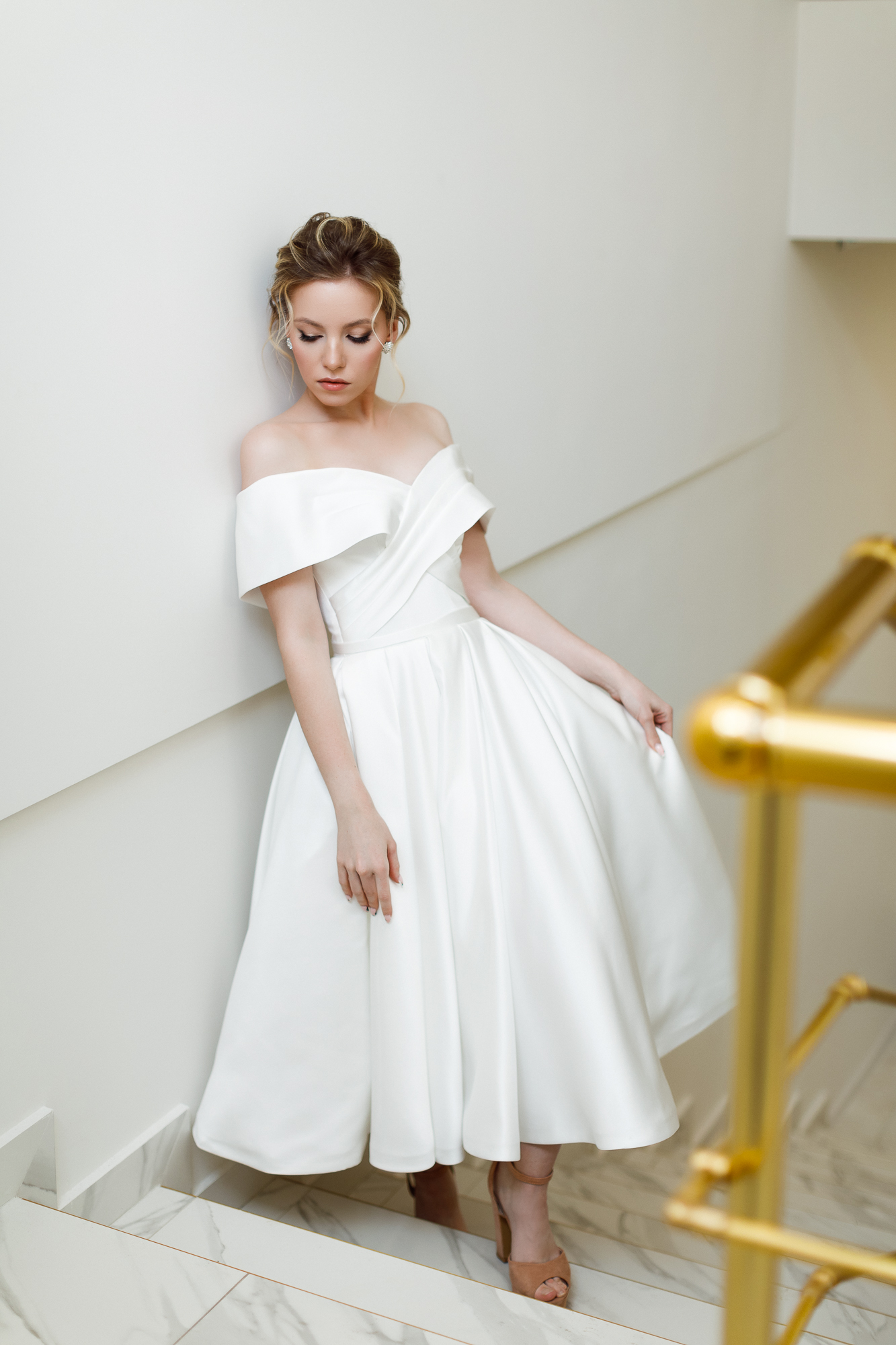 Свадебное платье "Одри" миди