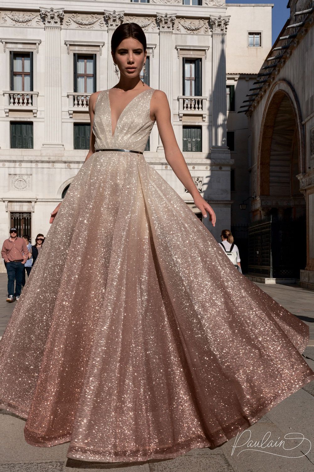 Вечернее платье макси "Малиесента"