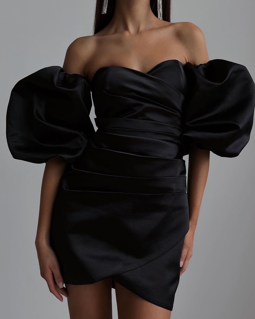 Платье "Августа" black