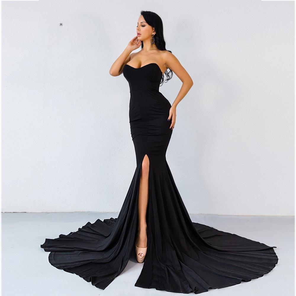 Вечернее платье  "Анджелина" black