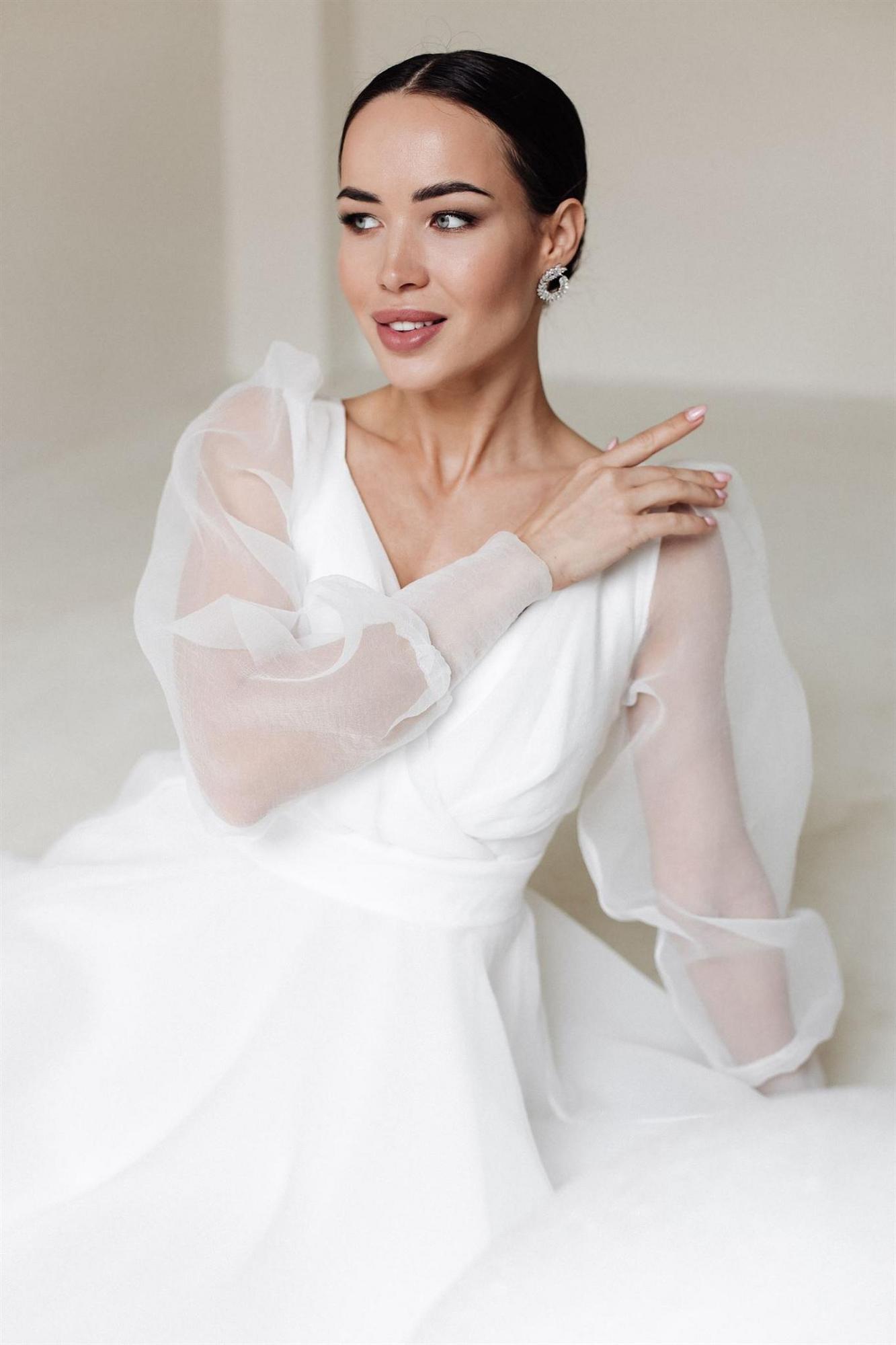 Свадебное платье миди "Роуз"