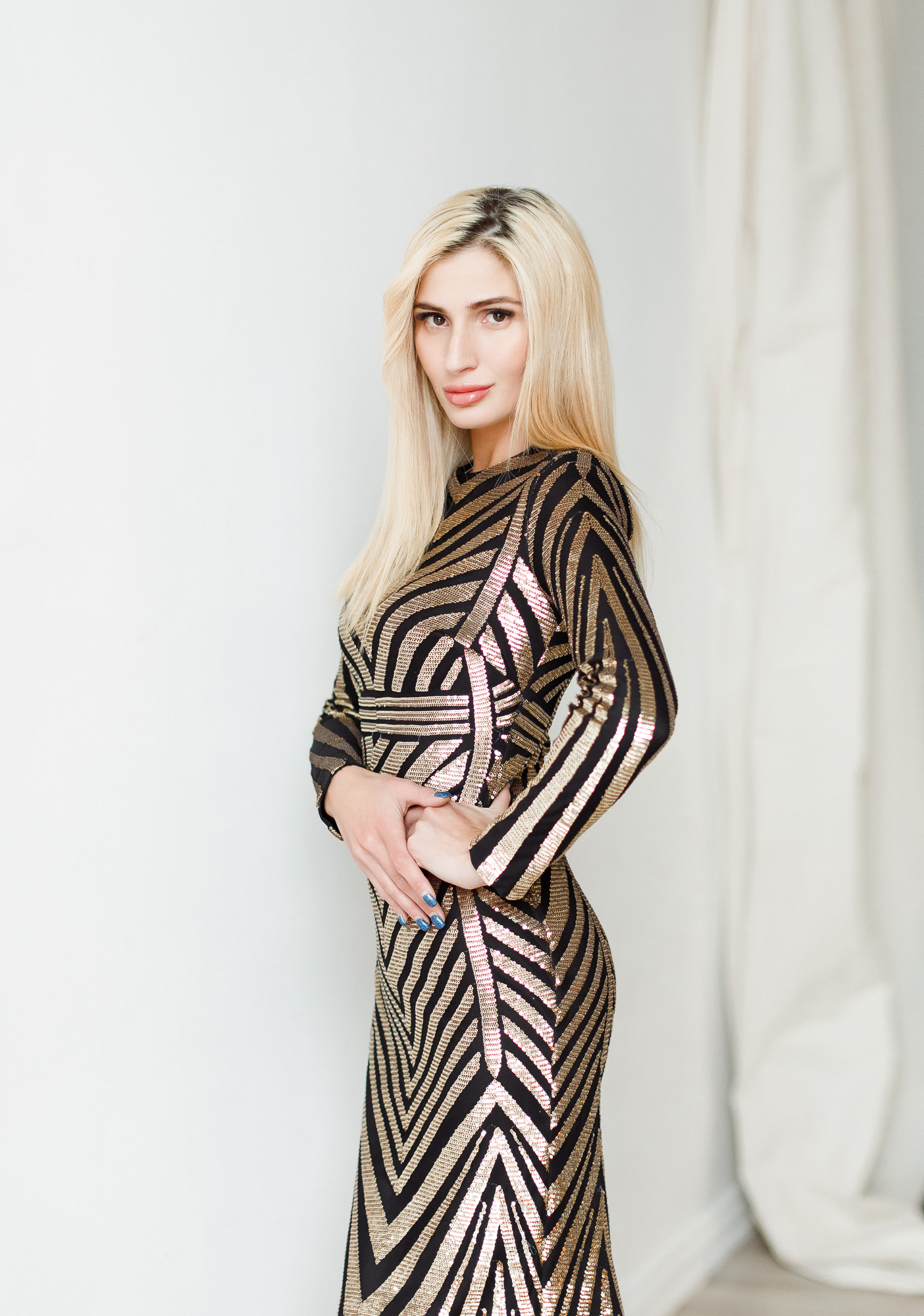 Коктейльное платье миди "Ясмина"