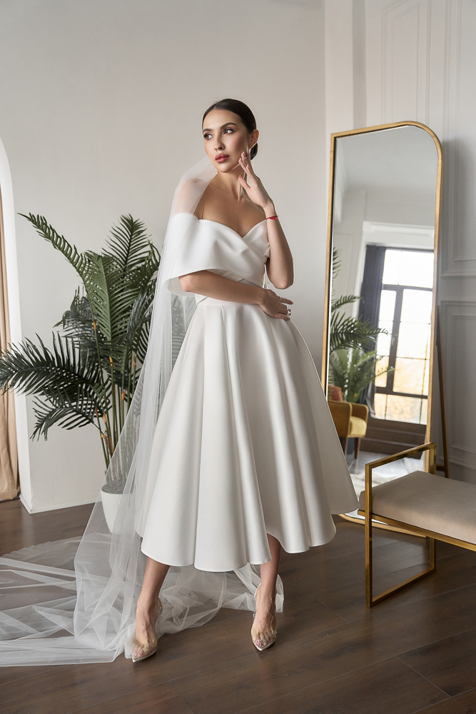 Свадебное платье "Одри 2" миди